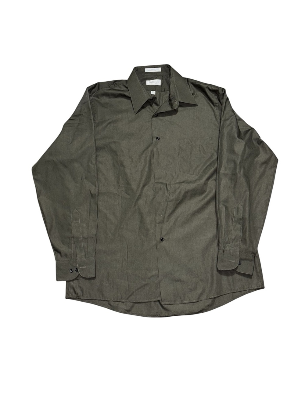 green gray long sleeve button up